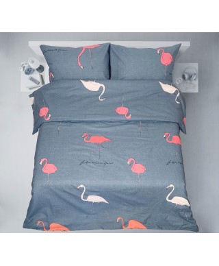 FLORIANA Bedding set (calico) Flamingo 14198