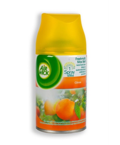 AIR WICK Gaisa atsvaidzinātājs Freshmatic Citrus Refill 250 ml (rezerve)