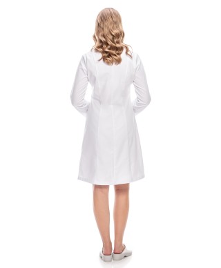 FLORIANA Women's Medical Lab Coat "Frēzija New" (4 pockets)