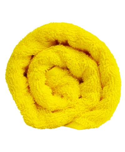 Terry towel, yellow