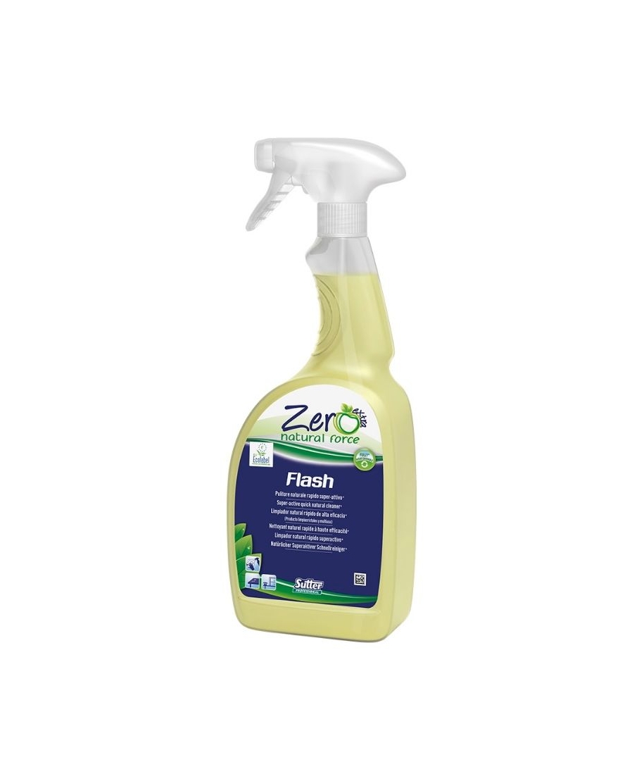 Ātrās iedarbības ekoloģisks tīrīšanas līdzeklis FLASH, 750 ml (Sutter)