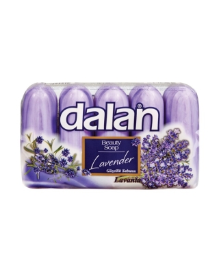 Туалетное мыло "Dalan Lavender", 5 x 75 г