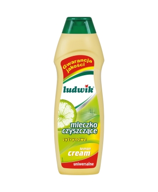 Cream cleaner "Lemon", 660 ml (Ludwik)
