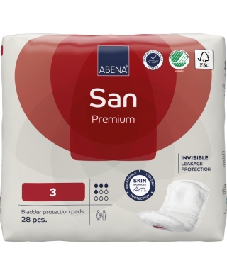 ABENA San 3 Premium ieliktnīši urīna nesaturēšanai 28 gab. (Dānija)