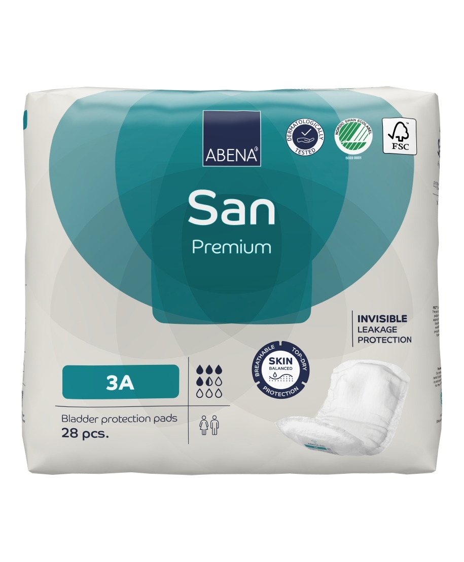 ABENA San 3A Premium incontinence pads 28 pcs. (Denmark)