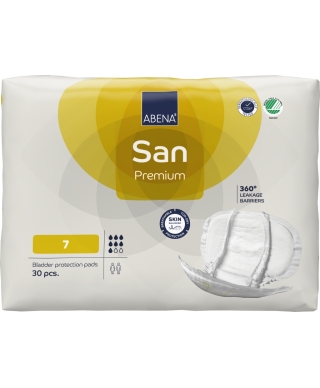 ABENA San 7 Premium ieliktnīši urīna nesaturēšanai 30 gab. (Dānija)