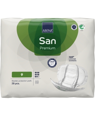 ABENA San 9 Premium прокладки при недержании 28 шт. (Дания)