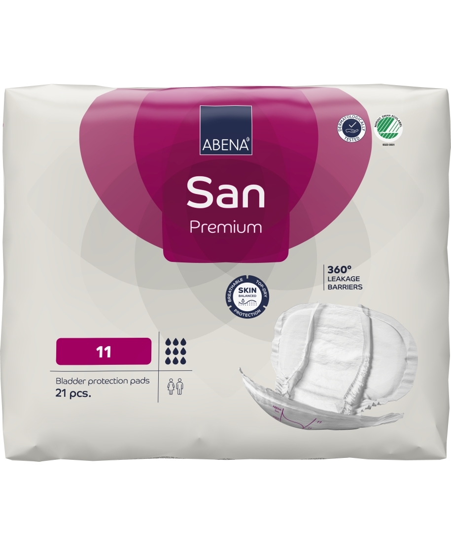 ABENA San 11 Premium incontinence pads 21 pcs. (Denmark)