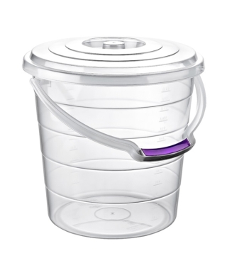 Bucket with a lid for food products