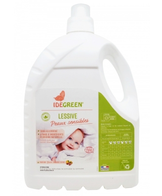 Laundry Detergent for Sensitive Skin Idegreen-2210, 3L (Hydrachim)