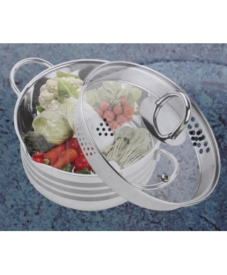 Cooking pot with a glass lid Comfort-Pro