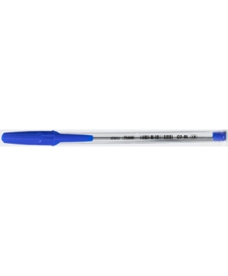Ручка шариковая Deli Q3, 1.00мм, синяя