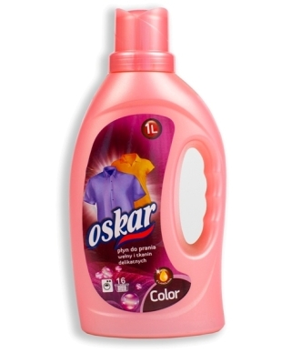 Liquid detergent for clothes washing OSKAR Color, 1L (Kamal)