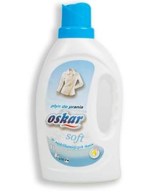 KAMAL Oskar Soft Šķidrais veļas mazgāšanas līdzeklis 1 L (Polija)