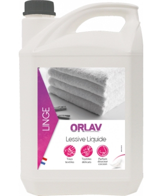 Veļas mazgāšanas līdzeklis ORLAV-201 Lessive Liquide, 5L (Hydrachim)