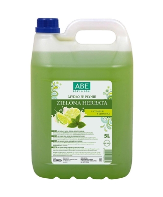 Liquid soap ABE Green Tea, 5L (Ludwik)