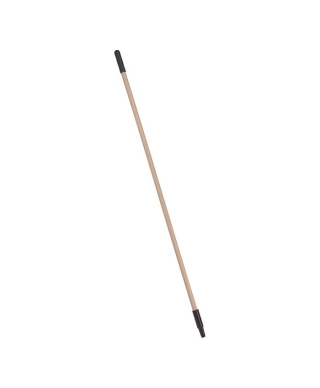 Wooden handle with plastic thread, 155 cm