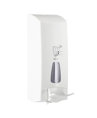 MARPLAST Liquid soap dispenser with lever 1L, art.A85501 (Italy)