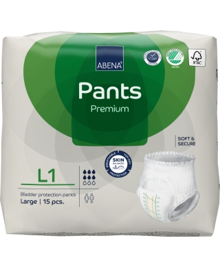 ABENA Pants (Abri-Flex) L1 Premium штанишки при недержании мочи 15 шт. (Дания)
