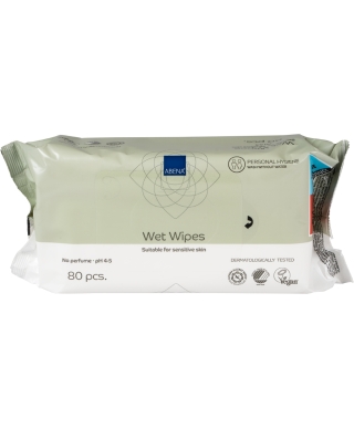 ABENA Wet wipes in bag 18x20cm, 80 pcs., art.6598 (Denmark)