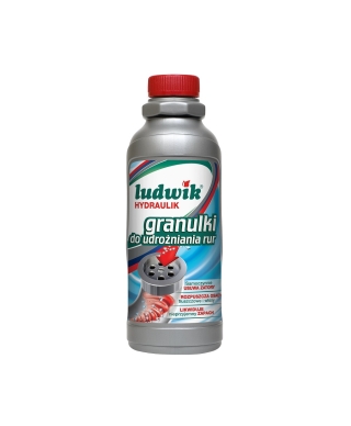 Plumber drain cleaner in granules, 425 g (Ludwik)