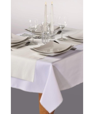 Tablecloth 160x160 cm, white