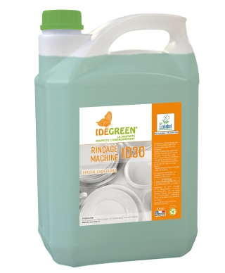 HYDRACHIM Ecological rinse for dishwashing machines Idegreen-433 rincage, 5 liters (France)