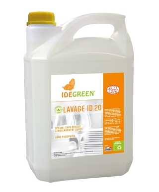 Экологическое средство для мытья посуды в посудомоечных машинах IDEGREEN ID20 - 2227, 5л (Hydrachim)
