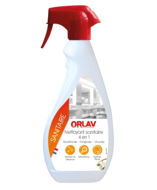 ORLAV-267 Skābs līdzeklis sanitāro mezglu tīrīšanai un dezinficēšanai, 750ml