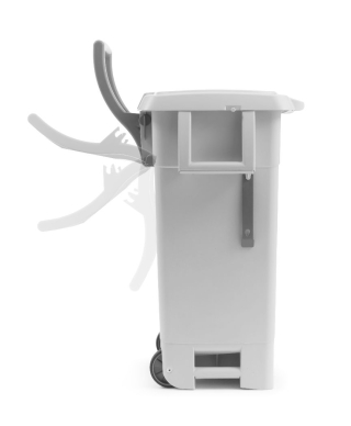 Контейнер для мусора со сливным отверстием 70л, art. 5781 (TTS)