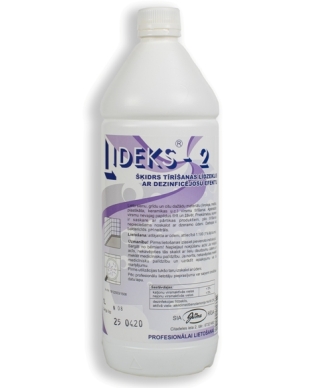 Cleaning and disinfecting agent "Lideks-2" (Jūsma)