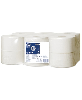 Toilet paper "Tork Mini Jumbo Advanced", 2 plies, 170m, art. 120280