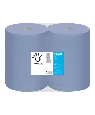 Industriālie papīra dvieļi "Papernet", 2 slāņi, 360m, art. 416621