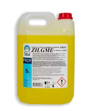Trauku un virsmu mazgāšanas līdzeklis ZILGME ar citronu aromātu