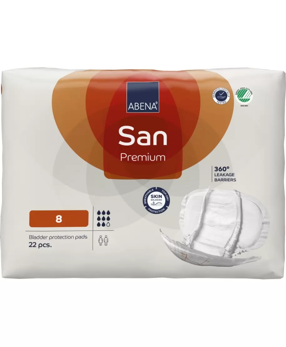 ABENA San 8 Premium incontinence pads 22 pcs. (Denmark)