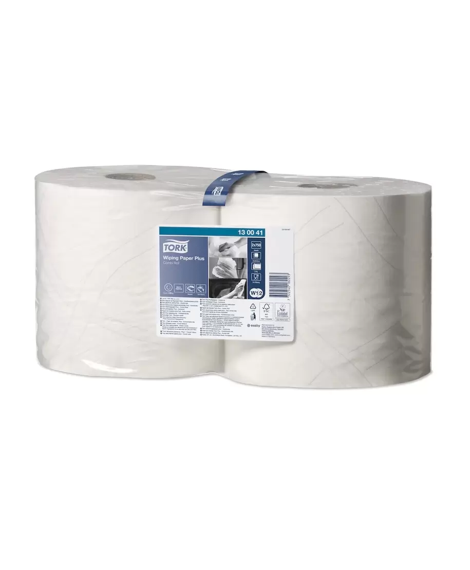 Industrial paper towels "Tork", 2 plies, 255m, art. 130041