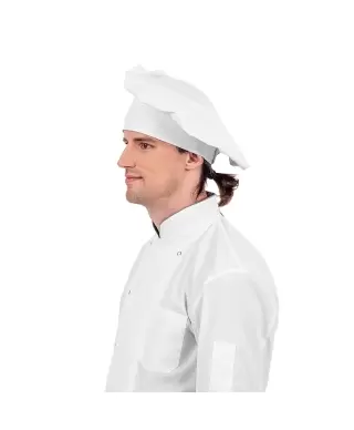 FLORIANA Chef hat "Lāči", white