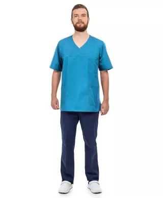 FLORIANA Medicīnas krekls "New Vītols", audums Rodos