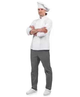 FLORIANA Chef jacket "DeLuxe", white (with mesh)