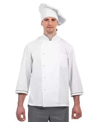 FLORIANA Chef jacket "DeLuxe", white (with mesh)