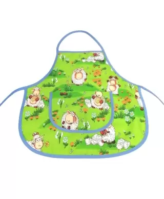 FLORIANA Children's apron 44x45 cm, colored