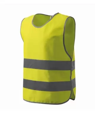 Reflective vest for children, art. 906, yellow