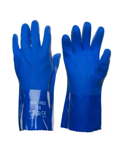 Rubber gloves for oil products