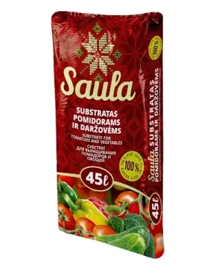 Субстрат для выращивания помидоров и других овощей "Saule", 45л