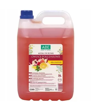 Liquid soap ABE Tropical Fruits, 5L (Ludwik)