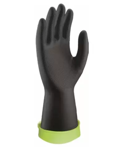 Household rubber gloves...