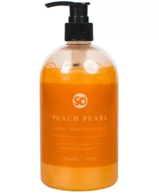 Liquid cream soap "Peach Pearl" C089, 450 ml (Selden)