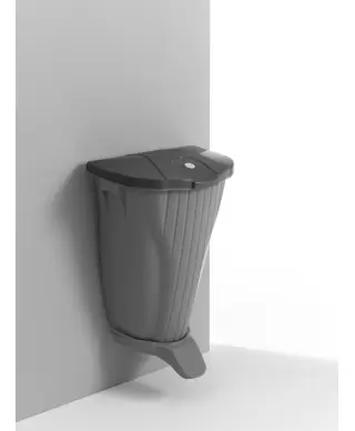 Настенный контейнер для мусора с педалью 50л, art. 5840 (TTS)
