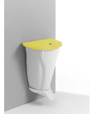 Настенный контейнер для мусора с педалью 50л, art. 5840 (TTS)