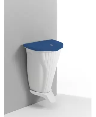 Wall-mounted waste bin with pedal 50L, art. 5840 (TTS)